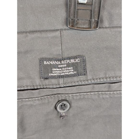 Banana Republic Lived in Chino Skinny Fit Pants Men's Size 30x30 NWT - Picture 12 of 15